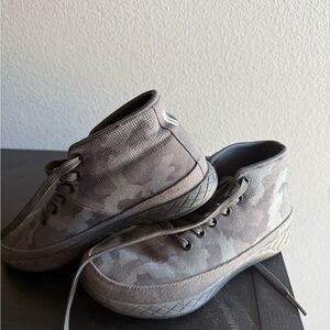 Women’s Camouflage High-Top Sneakers